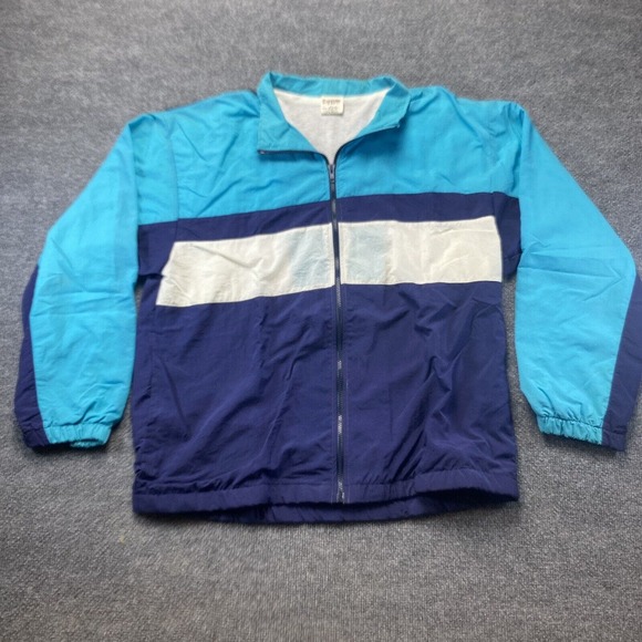 CHEETAH Mervyns 90s Windbreaker Zip Jacket and Pants Men L Large Vintage - Picture 1 of 12